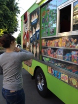 Eenie meenie minee mo! Ice cream truck decisions!